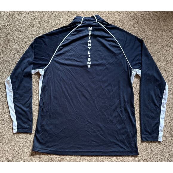 Colosseum Penn State Mens 1/4 Zip Pullover Athletic Performance Nittany Lions - Picture 6 of 6